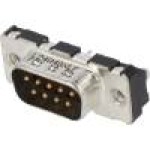 Conector D-Sub. 9, tata, 9, AMPHENOL - LD09P24A4GX00LF