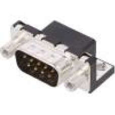 Conector D-Sub. 9, tata, 9, AMPHENOL - LD09P33E4GV00LF