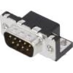 Conector D-Sub. 9, tata, 9, AMPHENOL - LD09P33E4GX00LF