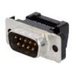 Conector D-Sub. 9, tata, 9, TE Connectivity - 1658613-4