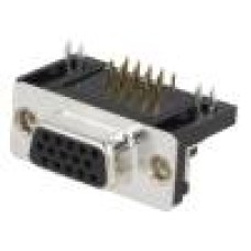 Conector D-Sub HD. 15, mama, 15, ADAM TECH - HDL15-SL-B