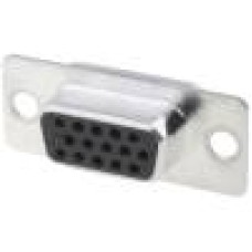 Conector D-Sub HD. 15, mama, 15, ADAM TECH - HDT15-SD