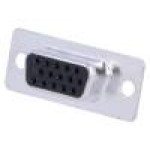 Conector D-Sub HD. 15, mama, 15, AMPHENOL - L77HDE15S Conector D-Sub HD. 15, mama, 15, AMPHENOL - L77HDE15S