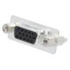 Conector D-Sub HD. 15, mama, 15, AMPHENOL - L77HDEH15SOL2RM8