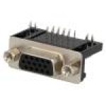 Conector D-Sub HD. 15, mama, 15, CONNFLY - DS1038-15FBNSIA74 Conector D-Sub HD. 15, mama, 15, CONNFLY - DS1038-15FBNSIA74