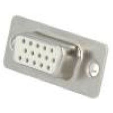 Conector D-Sub HD. 15, mama, 15, CONNFLY - DS1077-15FW8NSS