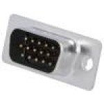 Conector D-Sub HD. 15, tata, 15, MH CONNECTORS - MHHDS15-M-T-B-S