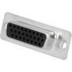Conector D-Sub HD. 26, mama, 26, MH CONNECTORS - MHHDS26-F-T-B-S
