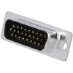 Conector D-Sub HD. 26, tata, 26, MH CONNECTORS - MHHDS26-M-T-B-S