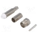 Conector FME, mama, pentru cablu B7806A, B9907, CNT-195, HPF 195, KX15, LMR195, RG58C/U, WCX195 - J01701A0007 Conector FME, mama, pentru cablu B7806A, B9907, CNT-195, HPF 195, KX15, LMR195, RG58C/U, WCX195 - J01701A0007