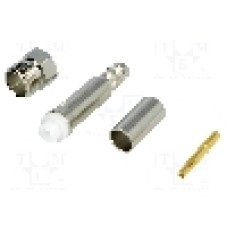Conector FME, mama, pentru cablu B7806A, KX15, L190-16, L910-30, LMR195, M17-28, RG58(A), RG58, RG141, RG303 - FME6121B1-ND3G-1-50