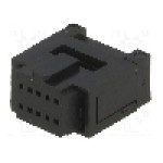 Conector IDC, 10 pini, pas pini 1.27mm, CONNFLY - DS1016-01-10A2B