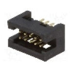 Conector IDC, 10 pini, pas pini 1.27mm, CONNFLY - DS1031-15-10V8B Conector IDC, 10 pini, pas pini 1.27mm, CONNFLY - DS1031-15-10V8B