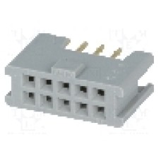 Conector IDC, 10 pini, pas pini 2.54mm, 3M - 8510-4500PL Conector IDC, 10 pini, pas pini 2.54mm, 3M - 8510-4500PL