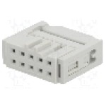 Conector IDC, 10 pini, pas pini 2.54mm, AMPHENOL - 71600-010LF