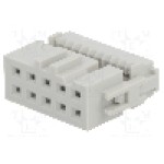 Conector IDC, 10 pini, pas pini 2.54mm, AMPHENOL - 71600-110LF