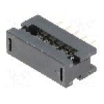 Conector IDC, 10 pini, pas pini 2.54mm, AMPHENOL - T8061000001NEU Conector IDC, 10 pini, pas pini 2.54mm, AMPHENOL - T8061000001NEU