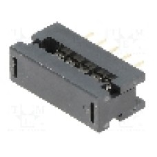 Conector IDC, 10 pini, pas pini 2.54mm, AMPHENOL - T8061000001NEU Conector IDC, 10 pini, pas pini 2.54mm, AMPHENOL - T8061000001NEU