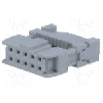 Conector IDC, 10 pini, pas pini 2.54mm, AMPHENOL - T812010A201CEU Conector IDC, 10 pini, pas pini 2.54mm, AMPHENOL - T812010A201CEU