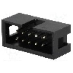 Conector IDC, 10 pini, pas pini 2.54mm, AMPHENOL - T821110A1S100CEU Conector IDC, 10 pini, pas pini 2.54mm, AMPHENOL - T821110A1S100CEU