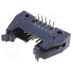 Conector IDC, 10 pini, pas pini 2.54mm, CONNFLY - DS1011-01-10RSTIB2 Conector IDC, 10 pini, pas pini 2.54mm, CONNFLY - DS1011-01-10RSTIB2