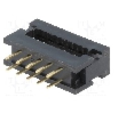 Conector IDC, 10 pini, pas pini 2.54mm, CONNFLY - DS1018-102BX Conector IDC, 10 pini, pas pini 2.54mm, CONNFLY - DS1018-102BX
