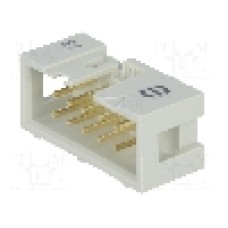 Conector IDC, 10 pini, pas pini 2.54mm, HARTING - 09185106324 Conector IDC, 10 pini, pas pini 2.54mm, HARTING - 09185106324