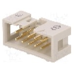 Conector IDC, 10 pini, pas pini 2.54mm, HARTING - 09185107324