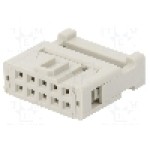 Conector IDC, 10 pini, pas pini 2.54mm, HARTING - 09185107813