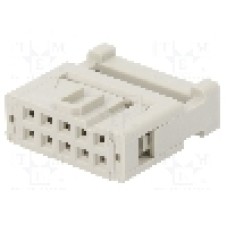 Conector IDC, 10 pini, pas pini 2.54mm, HARTING - 09185107813