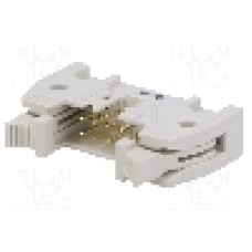 Conector IDC, 10 pini, pas pini 2.54mm, HARTING - 09185107914 Conector IDC, 10 pini, pas pini 2.54mm, HARTING - 09185107914