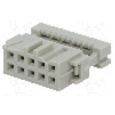 Conector IDC, 10 pini, pas pini 2.54mm, TE Connectivity - 1-215882-0 Conector IDC, 10 pini, pas pini 2.54mm, TE Connectivity - 1-215882-0
