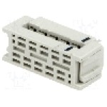 Conector IDC, 10 pini, pas pini 2.54mm, TE Connectivity - 1-216093-0