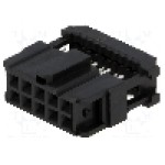 Conector IDC, 10 pini, pas pini 2.54mm, TE Connectivity - 1658621-1