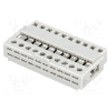 Conector IDC, 10 pini, pas pini 2.54mm, TOMIC - N1610 Conector IDC, 10 pini, pas pini 2.54mm, TOMIC - N1610