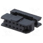 Conector IDC, 10 pini, pas pini 2mm, AMPHENOL - T826110A100CEU Conector IDC, 10 pini, pas pini 2mm, AMPHENOL - T826110A100CEU