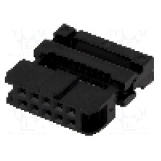 Conector IDC, 10 pini, pas pini 2mm, CONNFLY - DS1017-10MA2 Conector IDC, 10 pini, pas pini 2mm, CONNFLY - DS1017-10MA2
