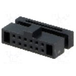 Conector IDC, 12 pini, pas pini 1.27mm, CONNFLY - DS1017-01-12NA8