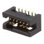 Conector IDC, 12 pini, pas pini 1.27mm, CONNFLY - DS1031-14-12S8B Conector IDC, 12 pini, pas pini 1.27mm, CONNFLY - DS1031-14-12S8B