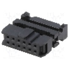Conector IDC, 12 pini, pas pini 2.54mm, AMPHENOL - T812112A101CEU Conector IDC, 12 pini, pas pini 2.54mm, AMPHENOL - T812112A101CEU