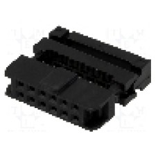Conector IDC, 12 pini, pas pini 2mm, CONNFLY - DS1017-12MA2 Conector IDC, 12 pini, pas pini 2mm, CONNFLY - DS1017-12MA2