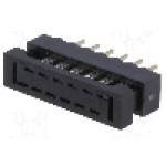 Conector IDC, 12 pini, pas pini 2mm, CONNFLY - DS1018-02-12B2 Conector IDC, 12 pini, pas pini 2mm, CONNFLY - DS1018-02-12B2
