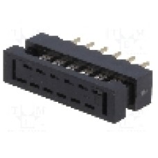 Conector IDC, 12 pini, pas pini 2mm, CONNFLY - DS1018-02-12B2