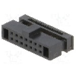 Conector IDC, 14 pini, pas pini 1.27mm, CONNFLY - DS1017-01-14NA8