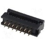 Conector IDC, 14 pini, pas pini 2.54mm, ADAM TECH - FTR-14-SG Conector IDC, 14 pini, pas pini 2.54mm, ADAM TECH - FTR-14-SG
