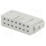 Conector IDC, 14 pini, pas pini 2.54mm, AMPHENOL - 71600-114LF