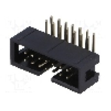 Conector IDC, 14 pini, pas pini 2.54mm, AMPHENOL - T821114A1R100CEU Conector IDC, 14 pini, pas pini 2.54mm, AMPHENOL - T821114A1R100CEU