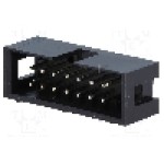 Conector IDC, 14 pini, pas pini 2.54mm, CONNFLY - DS1013-14SSIBG