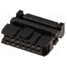 Conector IDC, 14 pini, pas pini 2.54mm, CONNFLY - DS1016-14MA2BB Conector IDC, 14 pini, pas pini 2.54mm, CONNFLY - DS1016-14MA2BB