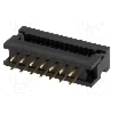 Conector IDC, 14 pini, pas pini 2.54mm, CONNFLY - DS1018-142BX Conector IDC, 14 pini, pas pini 2.54mm, CONNFLY - DS1018-142BX